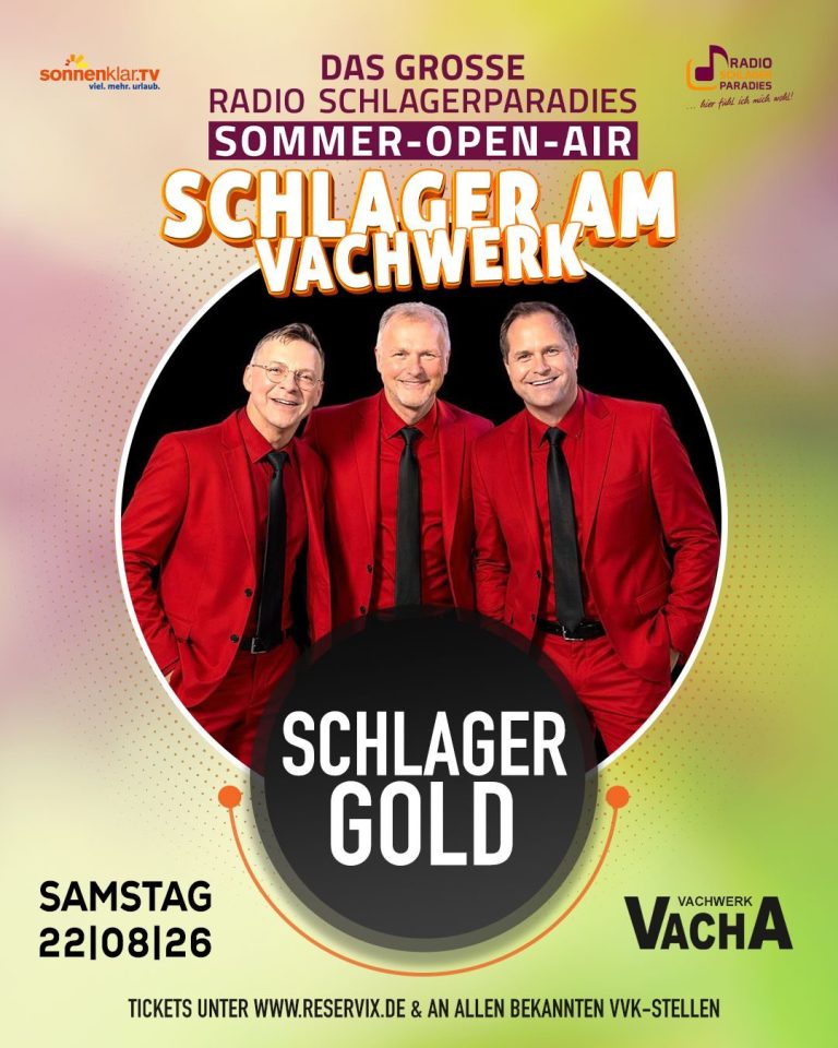 Schlager am Vachwerk am 22.08.2026 22.08.2026